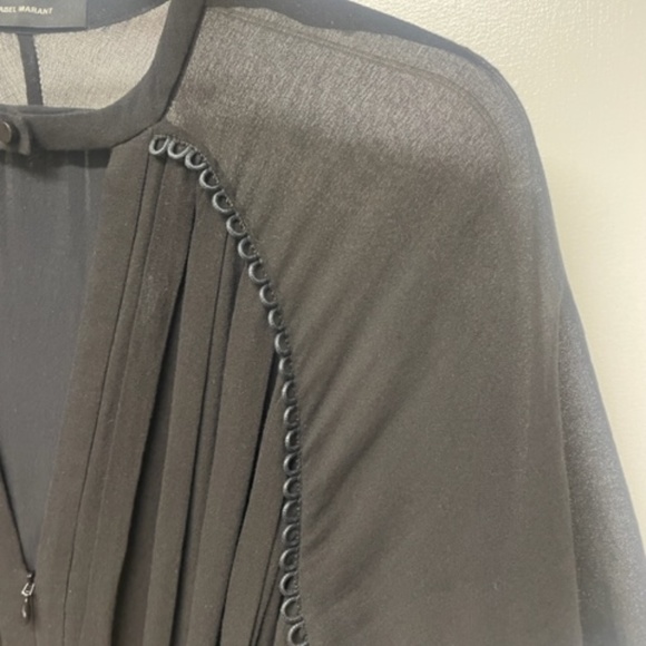 ISABEL MARANT Black Keyhole Mini Dress - Picture 5 of 11